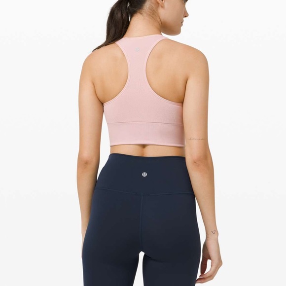 Lululemon Ebb to Train Bra Porcelain Pink - Picture 6 of 12